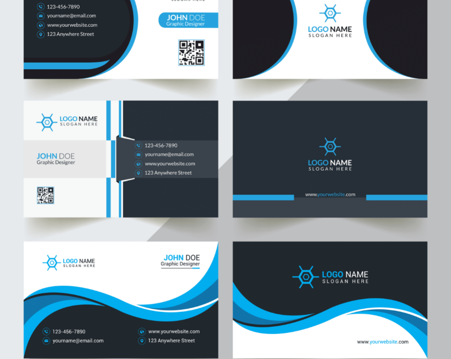 Blue and black vinyl Vehicle Wrap Lettering