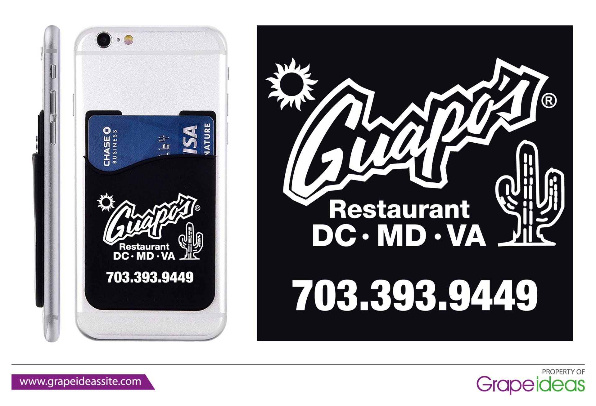 Blue and black vinyl Vehicle Wrap Lettering
