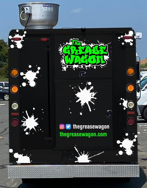green food truck vynil