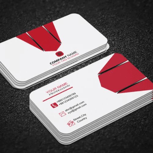 Suede Business Cards