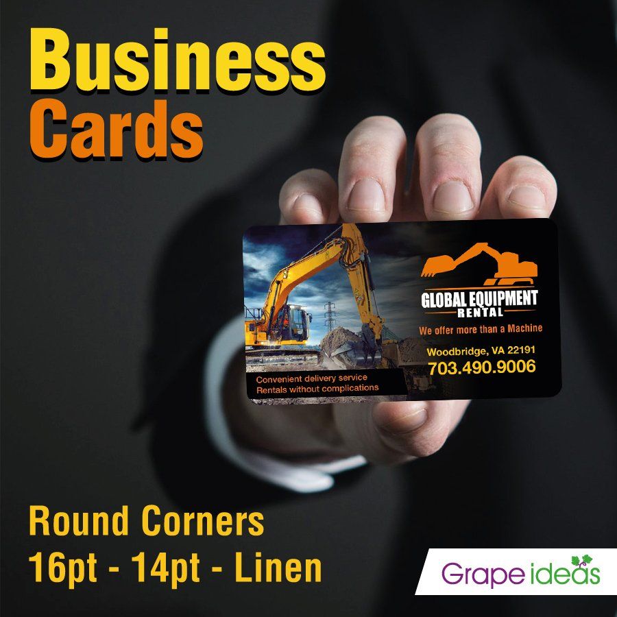Your Brand on simple cards
