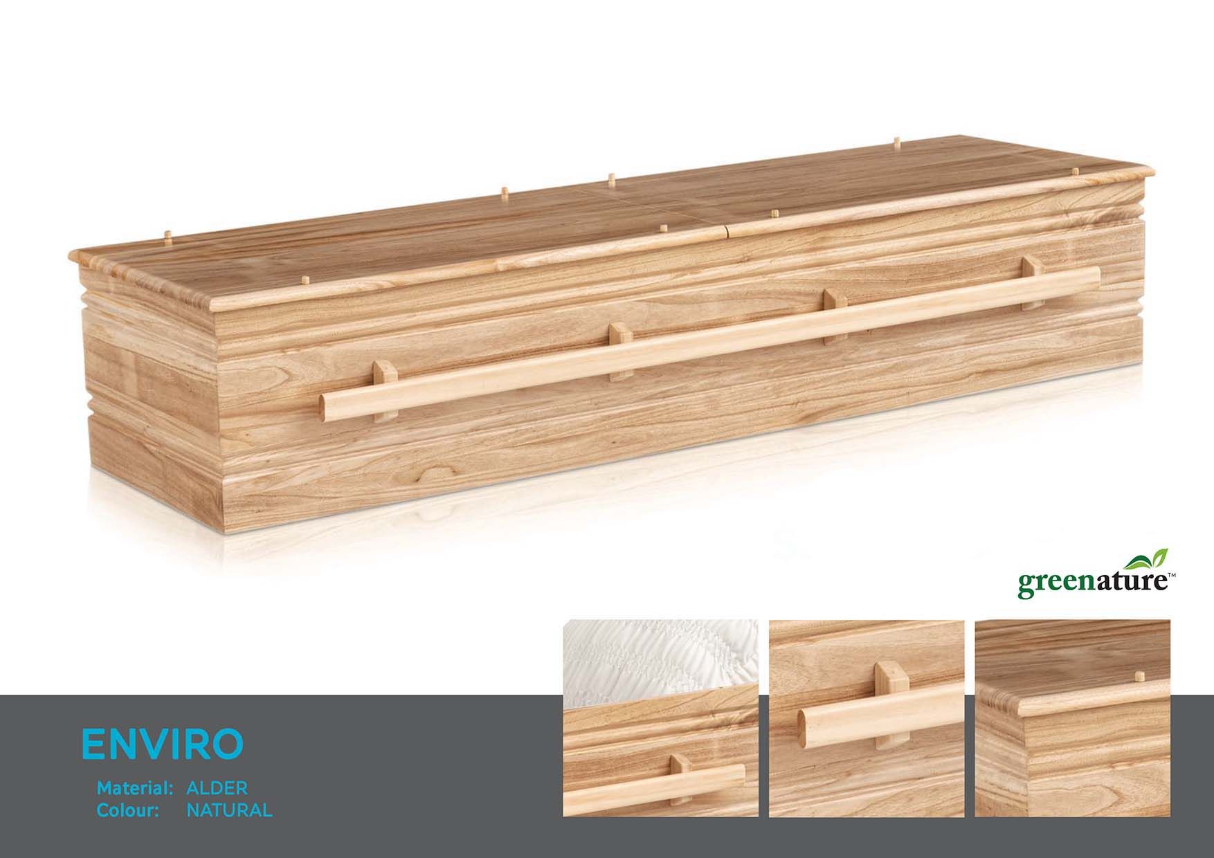 natural coffin