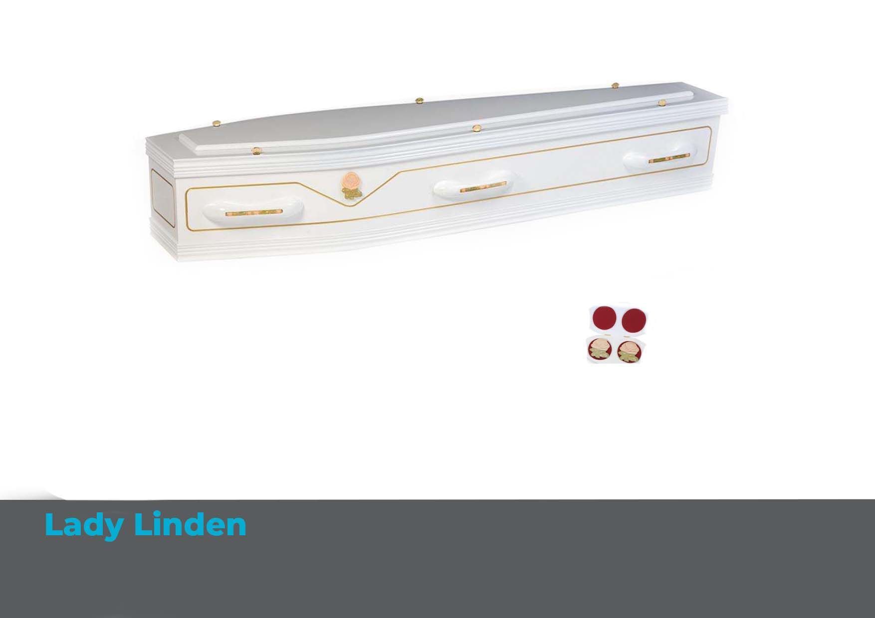 avondale white coffin