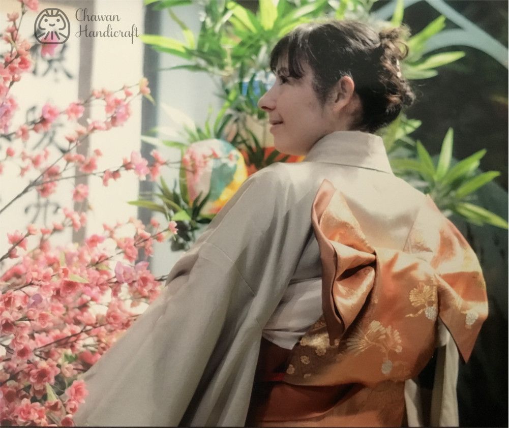 photo de moi en kimono