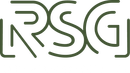 A logo for a company called rsg is shown on a white background.