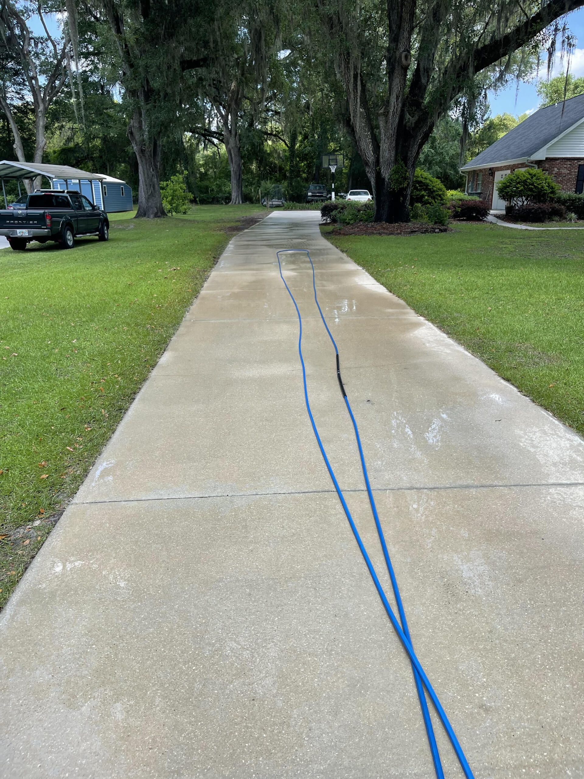Cleaning Red Metal Roof After