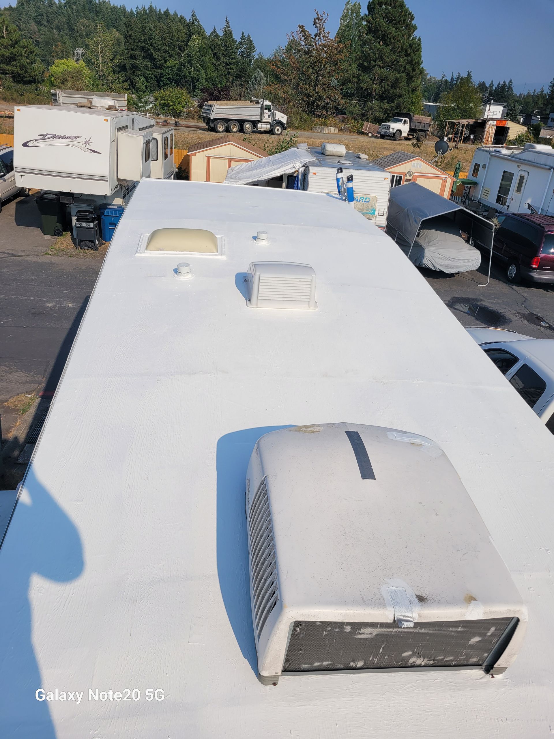 RV Roof done by RV Roofing Solutions