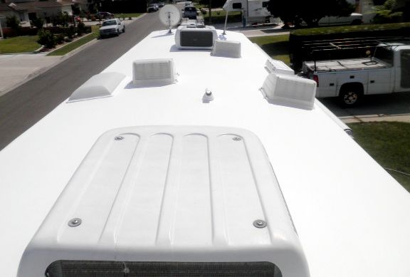 RV Roof done by RV Roofing Solutions