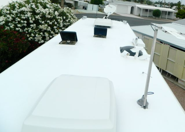RV Roof done by RV Roofing Solutions