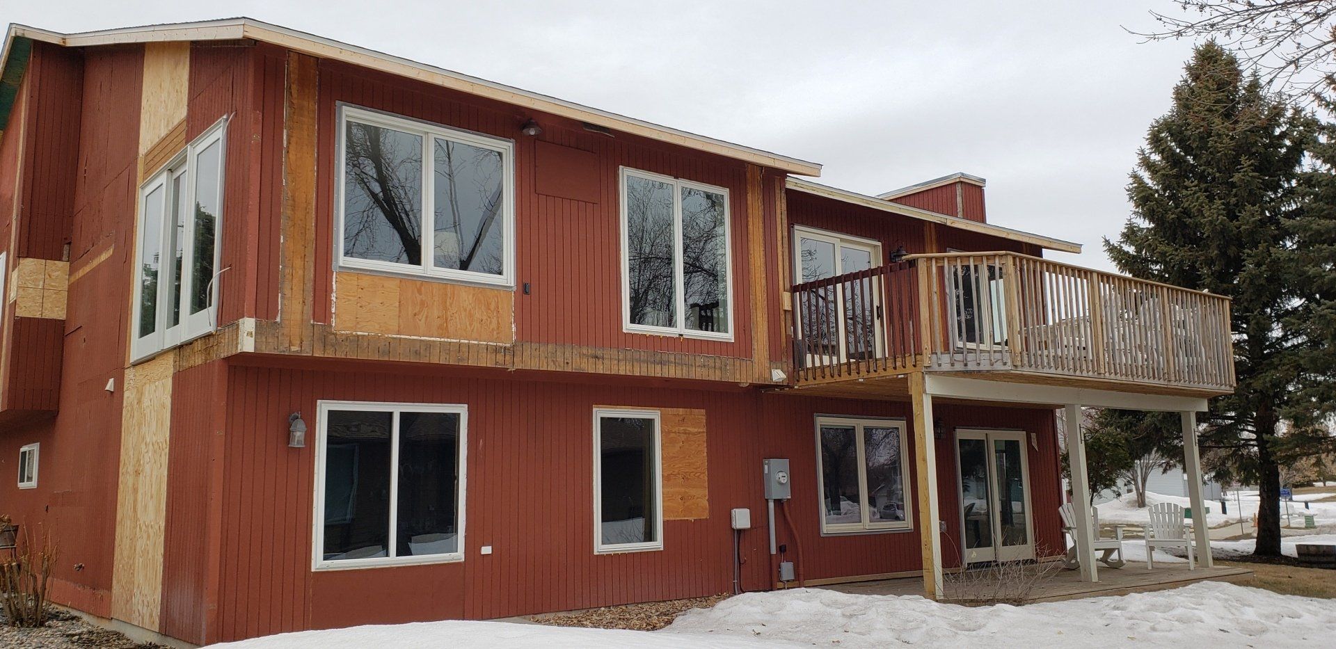 Remodeling Exterior Before
