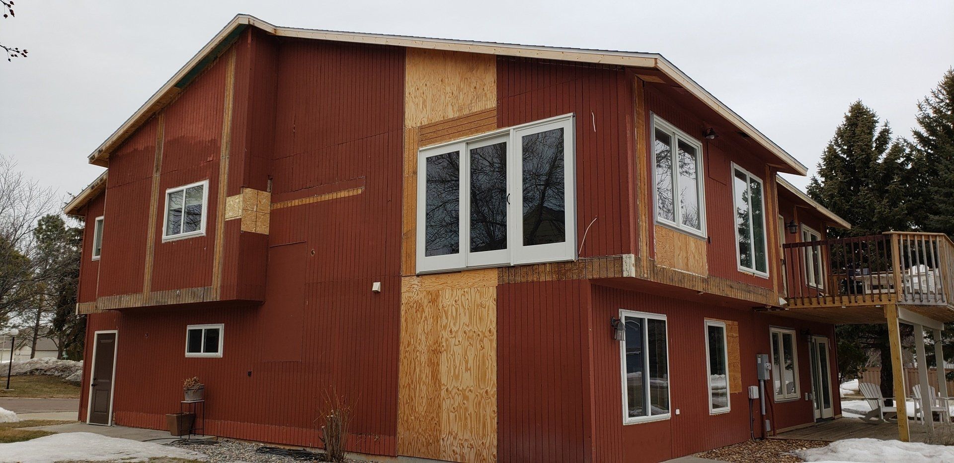 Remodeling Exterior Before