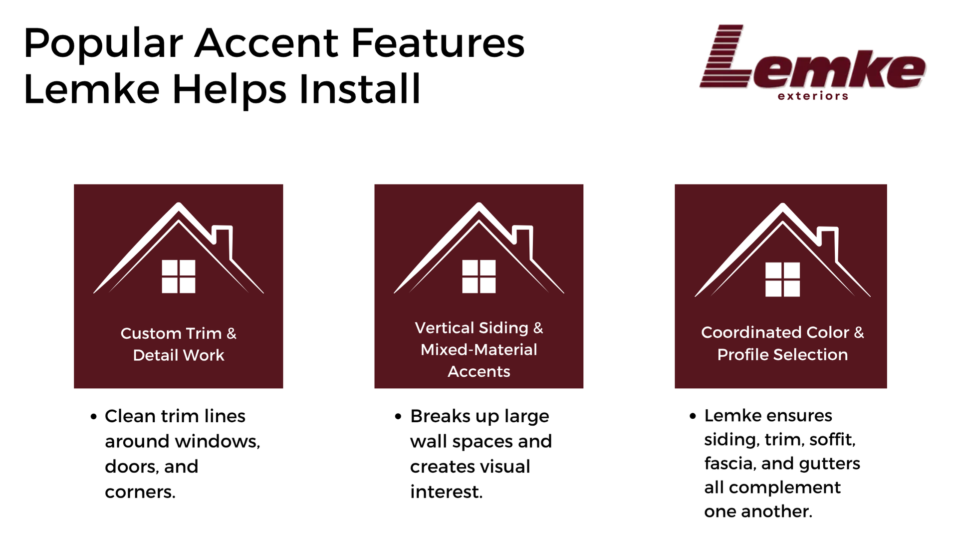 Residential Exterior Icons