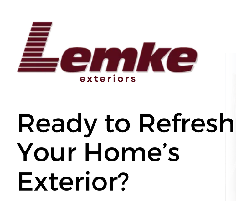 Ready To Refresh Your Home's Exterior Graphic