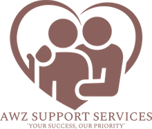 AWZ Support Services Logo - Your Success, Our Priority
