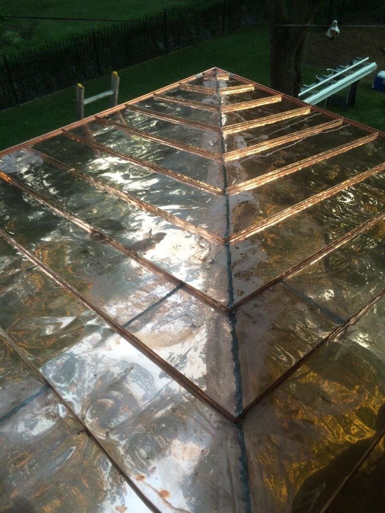 Copper Roof — Burlington, NJ — AD Roofer Siding & Gutters