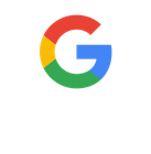 Google logo: a colorful 