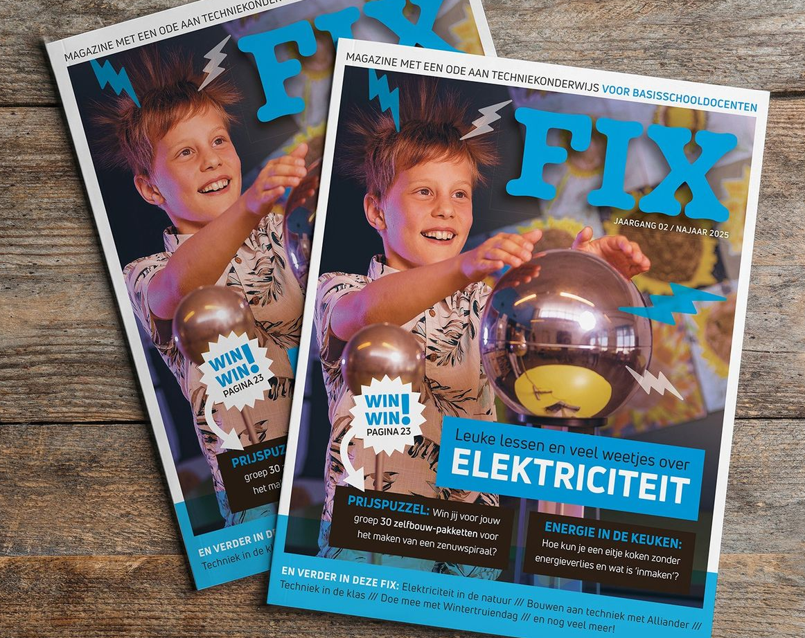 Tweede editie FIX Magazine met online lesmateriaal