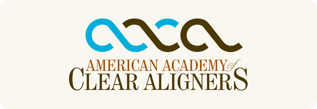 Logo for the American Academy of Clear Aligners