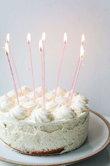 Vanilla Birthday Cake