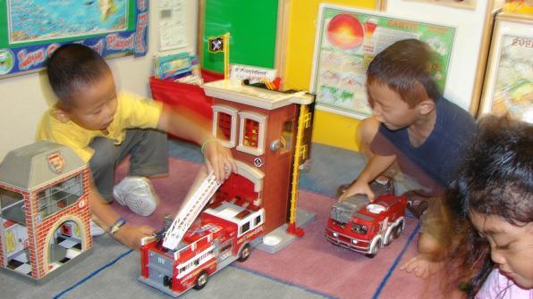Playing With Friends During Center Time — Honolulu, HI — Good Shepherd Preschool