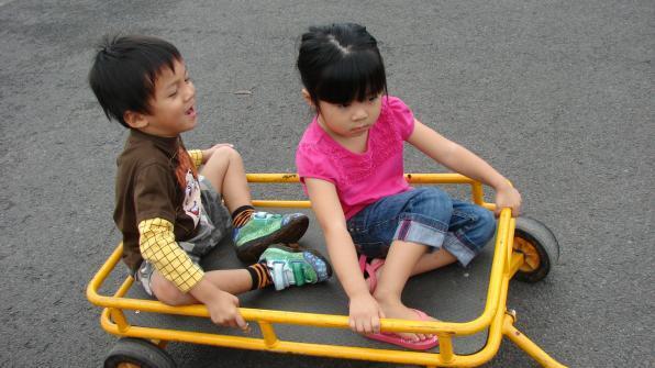 Enjoying The Fresh Air Out On The Playground — Honolulu, HI — Good Shepherd Preschool