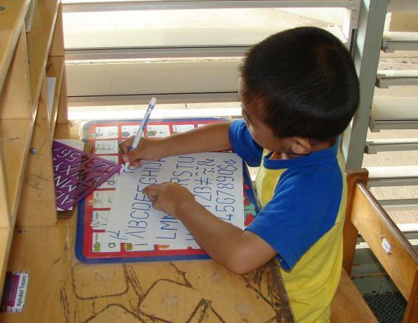 Practicing Fine Motor Skills — Honolulu, HI — Good Shepherd Preschool