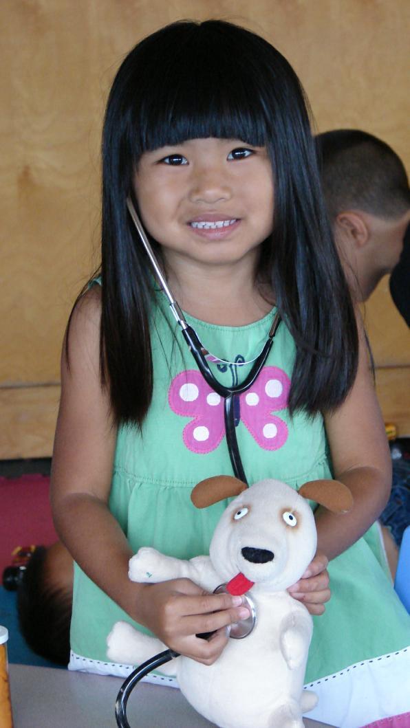 Pretending To Be A Veterinarian — Honolulu, HI — Good Shepherd Preschool