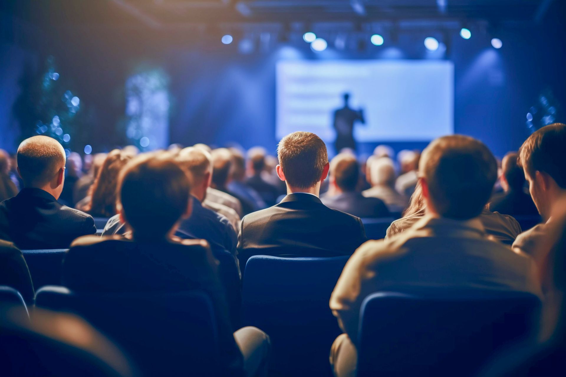 Público sentado em um auditório vendo um congresso do CONARH 2026
