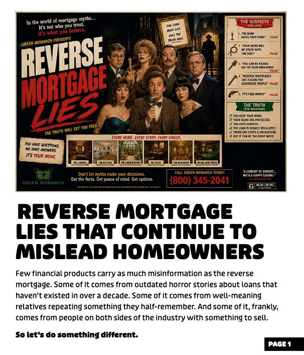  Reverse mortgage lies