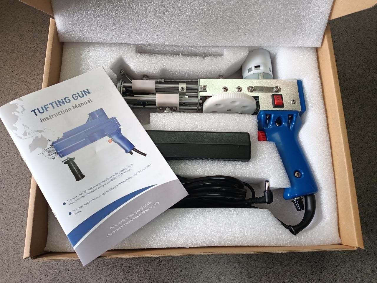 PISTOLA PARA ALFOMBRAS TUFTING GUN