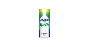 Absolut Vodka and Sprite