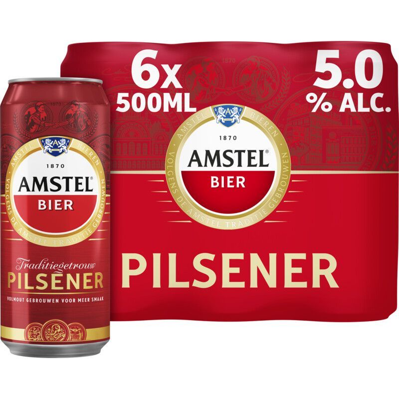 Amstel Pilsener 6 pack 500ml