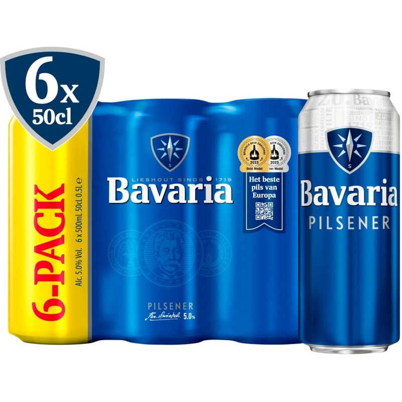 Bavaria Pilsner 6x500ml