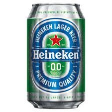 Heineken 0.0 Lager Beer 330ml