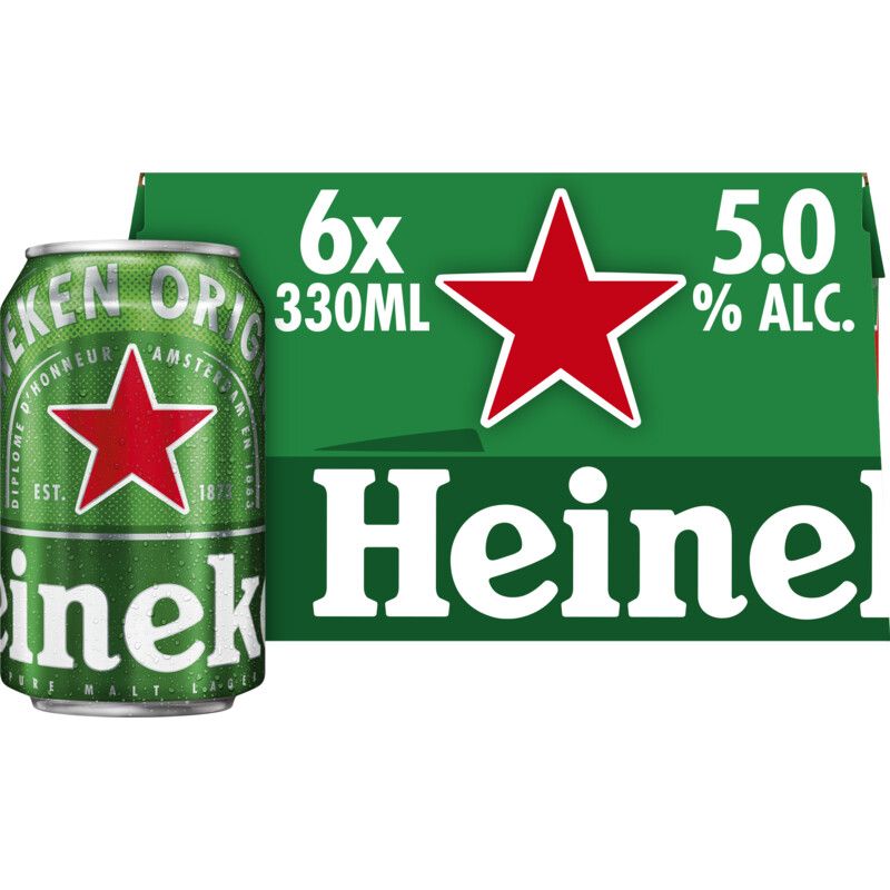 Heineken Premium pilsner 6-pack 330ml