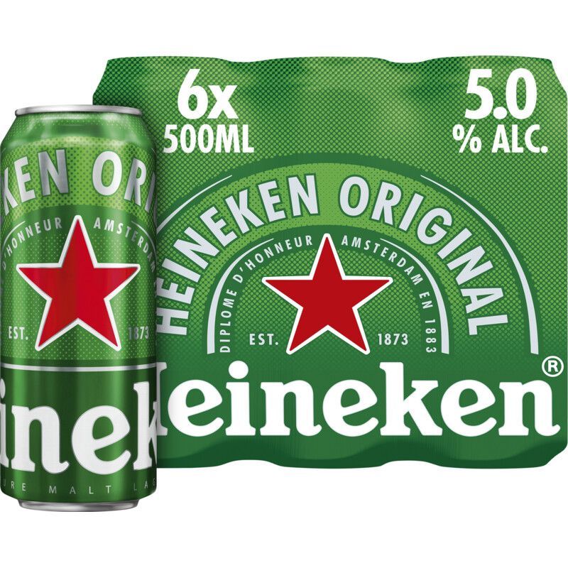 Heineken Premium pilsner 6-pack 500ml
