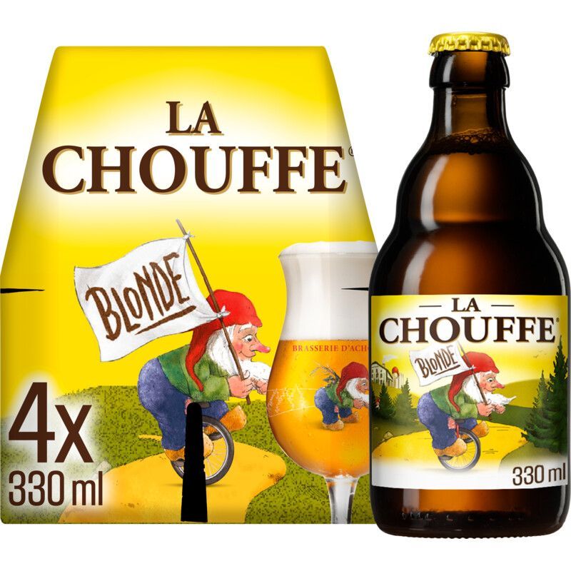 La chouffe blonde 4x 330ml