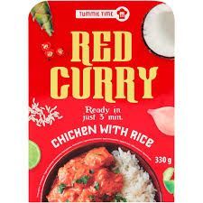 Tummie Time Red Curry