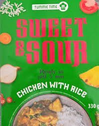 Tummie Time Sweet & Sour Chicken with Rice