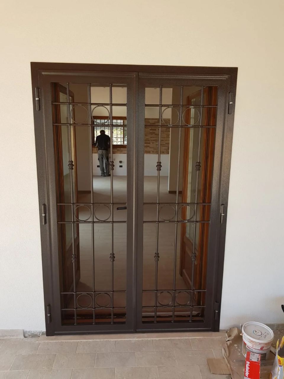 Inferriate in ingresso