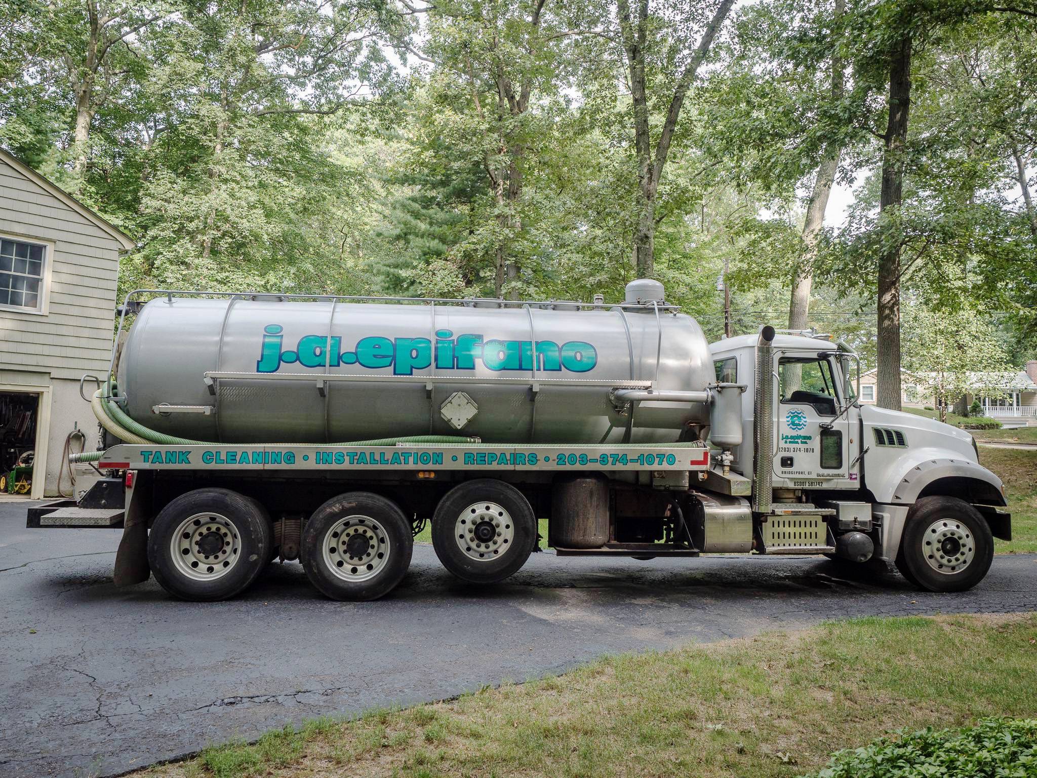 J.A. Epifano & Sons, LLC Septic Tank Cleaning Vehicle