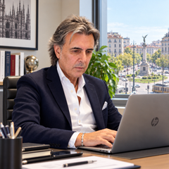 Antonio Bizzego, agente immobiliare e titolare di HubitareMilano