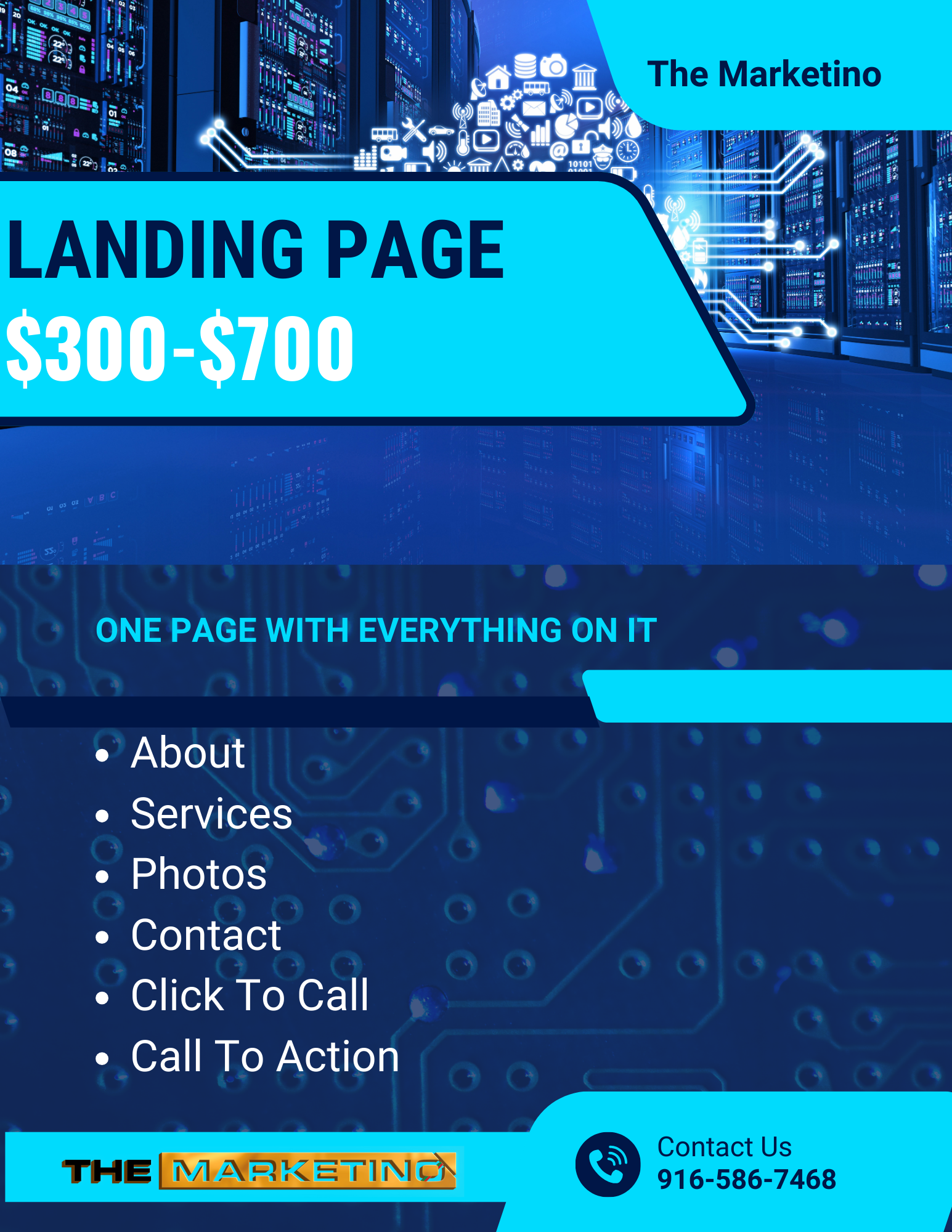 landing page prices