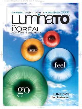Poster for Luminato Festival 2009