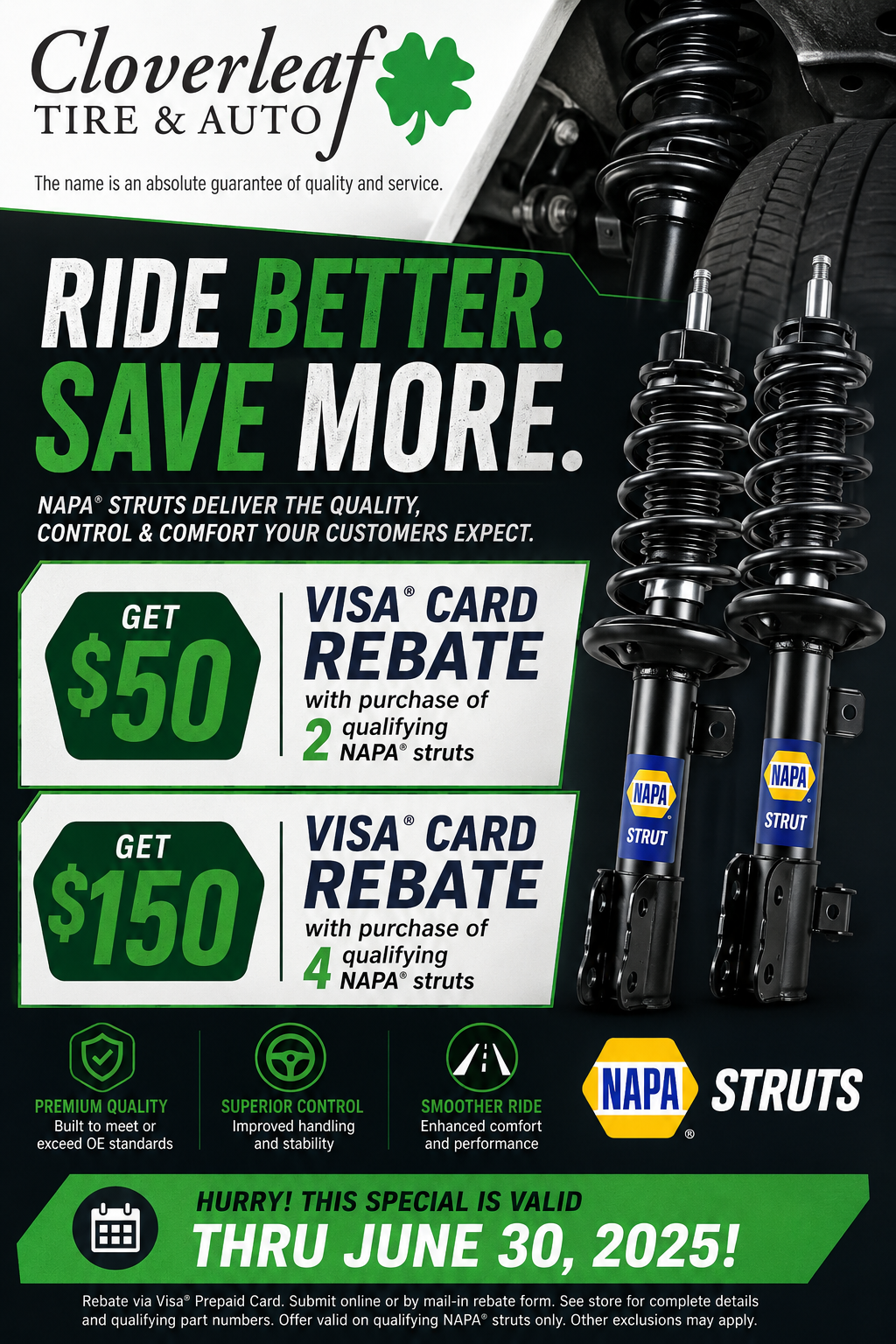 Coupon | Cloverleaf Tire & Auto