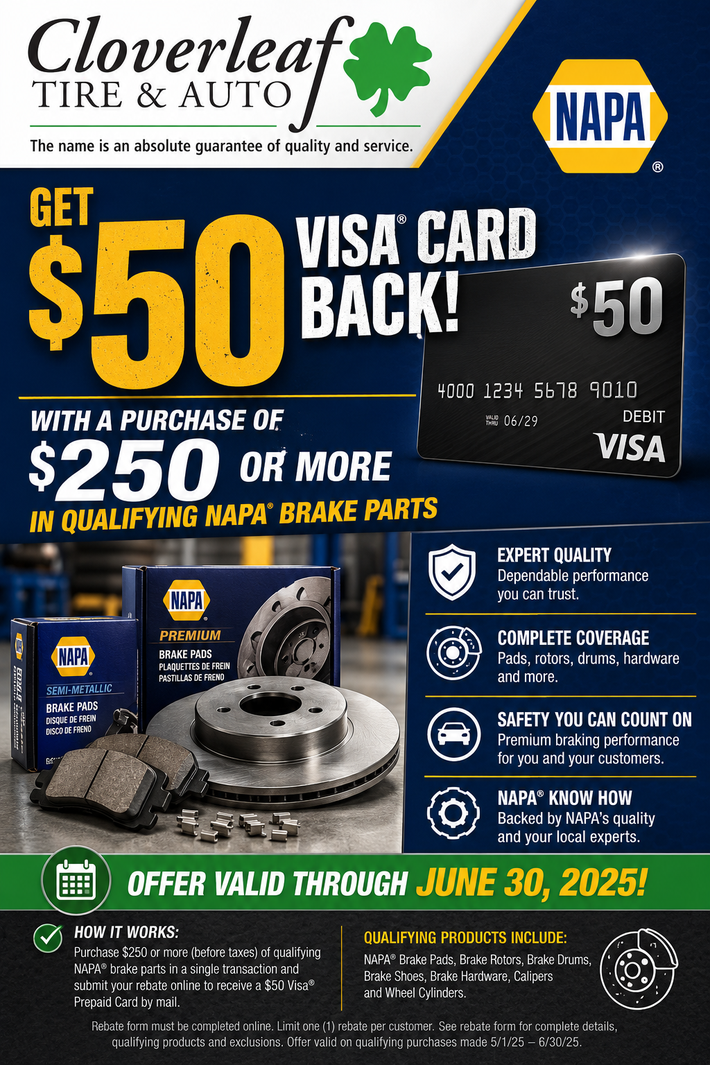 Coupon | Cloverleaf Tire & Auto
