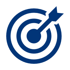 An icon with outline of 3 people