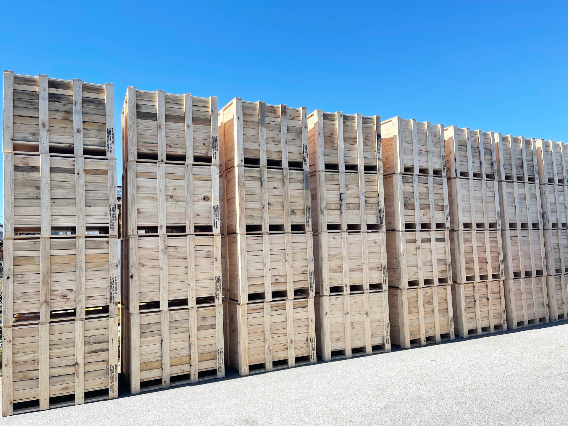 Timber Crates in Perth 1/2 Price Pallets
