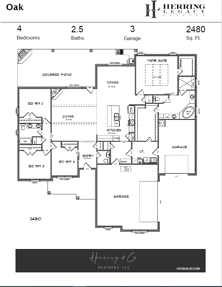 Floor plan of the 