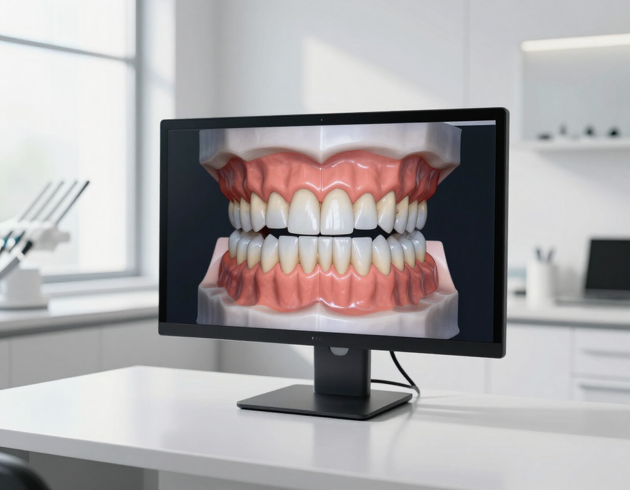 Pianificazione digitale del trattamento dentale